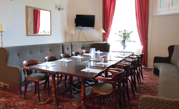 Business guests will appreciate the conference room