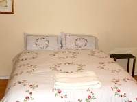 A typical double room at Woolwich Rooms