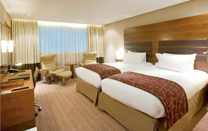 Twin room at Sofitel Heathrow