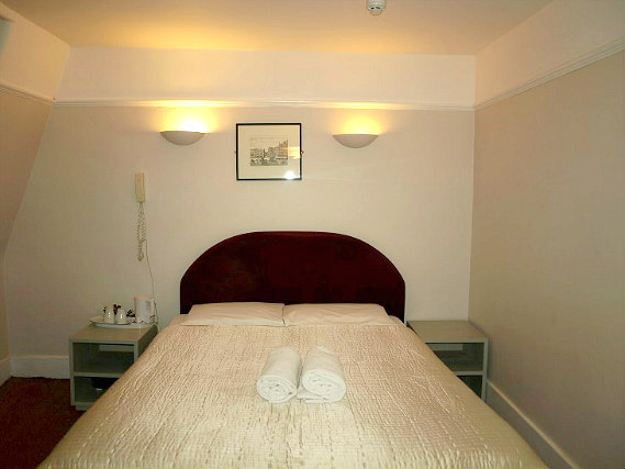 A typical double room at Bluebells Hotel