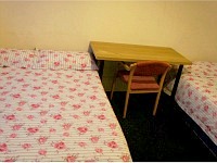 A triple room at Somers House