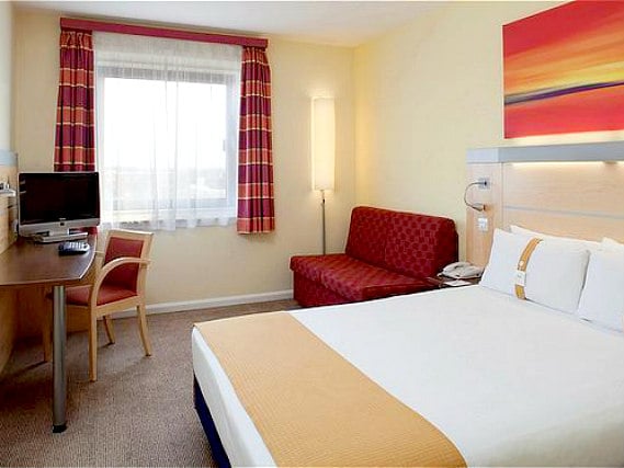Get a good night's sleep in your comfortable room at Holiday Inn Express London Newbury Park