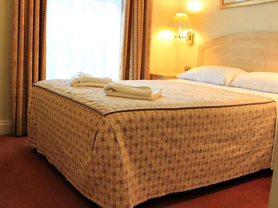A typical double room at The Fairway Hotel London