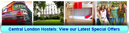 Click here to book a central London Hostels now!