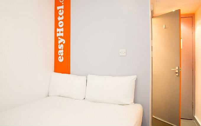 A typical double room at Boulevard Hotel
