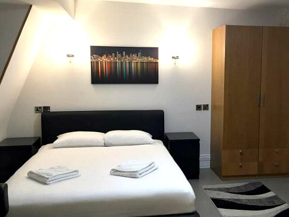 A double room at Paddington Apartments is perfect for a couple