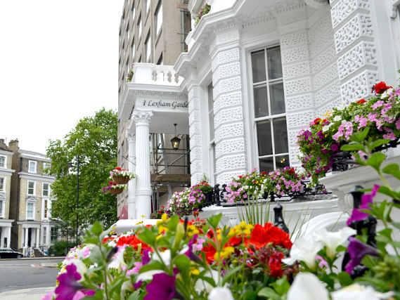 An exterior view of Lexham Gardens Hotel