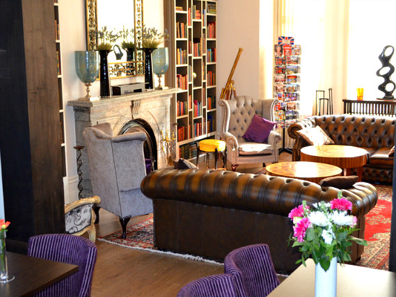Relax in the Lounge at Lexham Gardens Hotel