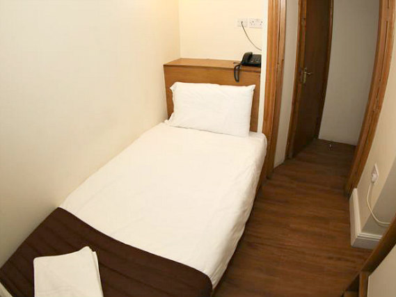 Single rooms at Kensington Suite Hotel provide privacy