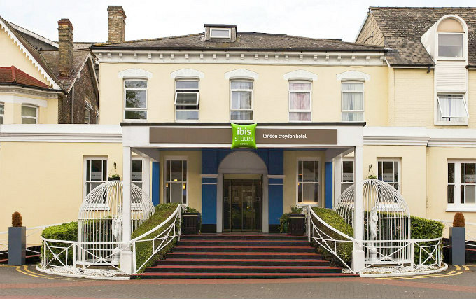 The entrance to Ibis Styles London Croydon