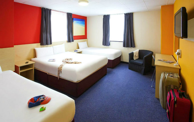 Dorm room at Ibis Styles London Leyton