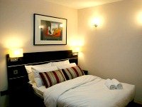 A typical double room at BayTree Hotel