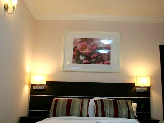 A typical room at BayTree Hotel
