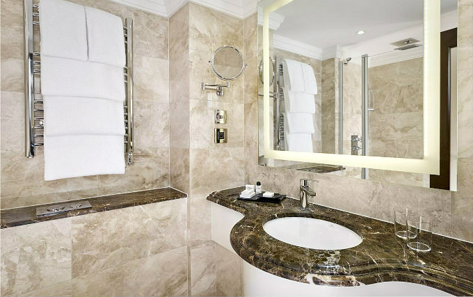 A typical handwash at Westbury Mayfair Hotel