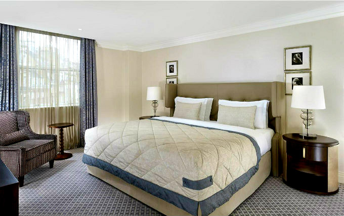 A comfortable double room at Westbury Mayfair Hotel