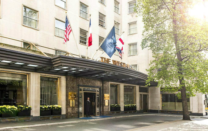 An exterior view of Westbury Mayfair Hotel