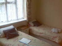 A typical room at BlueBelle Mansion B&B