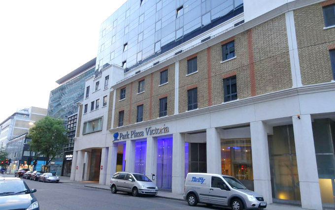 An exterior view of Park Plaza Victoria London