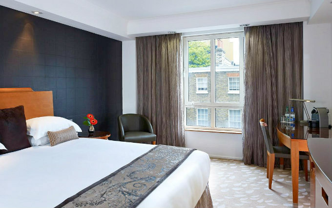 A double room at Park Plaza Victoria London