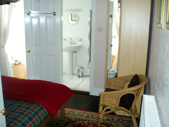 Relax in the private bathroom in your room