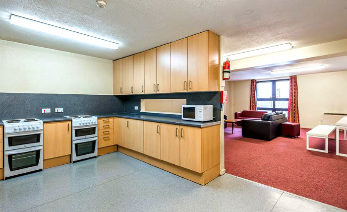 Save even more money by preparing your own food in the self-catering kitchen