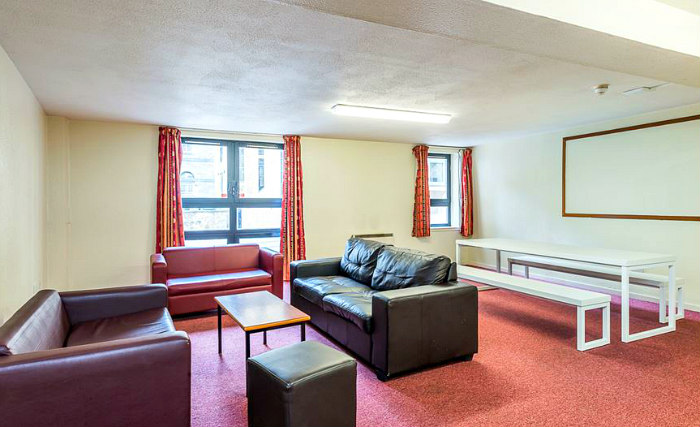 Relax in the lounge at Kincaid Court