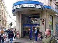 An exterior view of Regent Palace Hotel