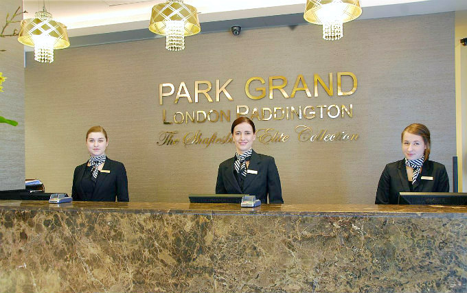 The friendly Reception staff at The Park Grand London Paddington will offer you a warm welcome