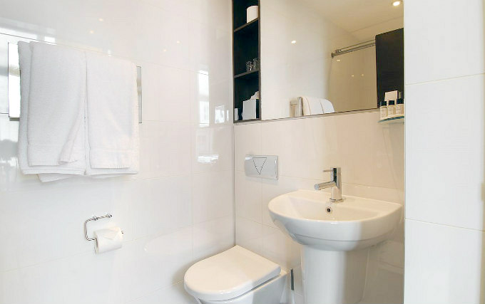 A typical bathroom at The Park Grand London Paddington