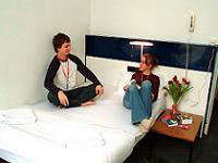 A double room at Wake Up London