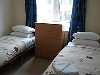 A Typical Twin Room at Sienna Apartments