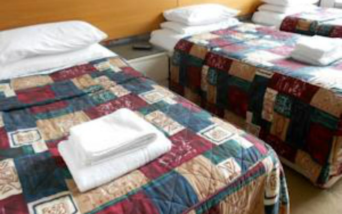 Quad rooms are great for friends and family sharing