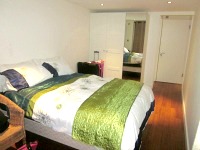 A typical double room at Pinaccle Serviced Apartments
