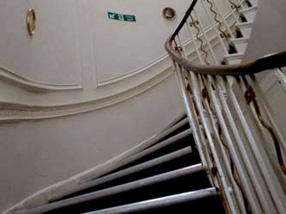 The hallway at Rose Court Marble Arch