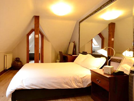 A double room at Madonna Halleys Hotel is perfect for a couple