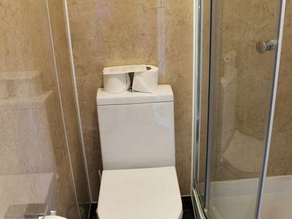 A shared bathroom