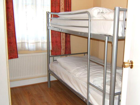 Save money by booking a bed in a shared dorm room