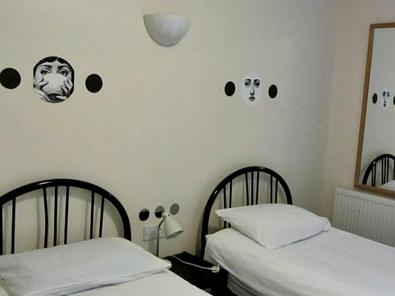 A typical twin room at The Gyle