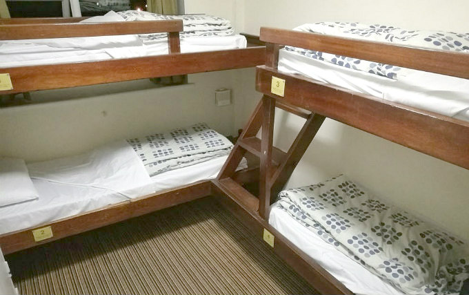 Quad room at Brondesbury Budget Rooms