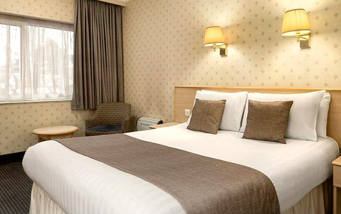 A comfortable double room at Oyo Flagship London Finchley