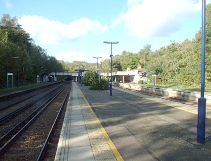 Elmstead Woods Train Station, London