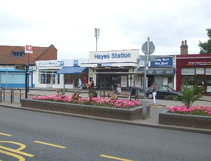 Hayes Train Station, London