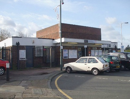 Albany Park Train Station, London