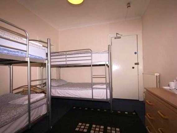 Save money by booking a bed in a shared dorm room