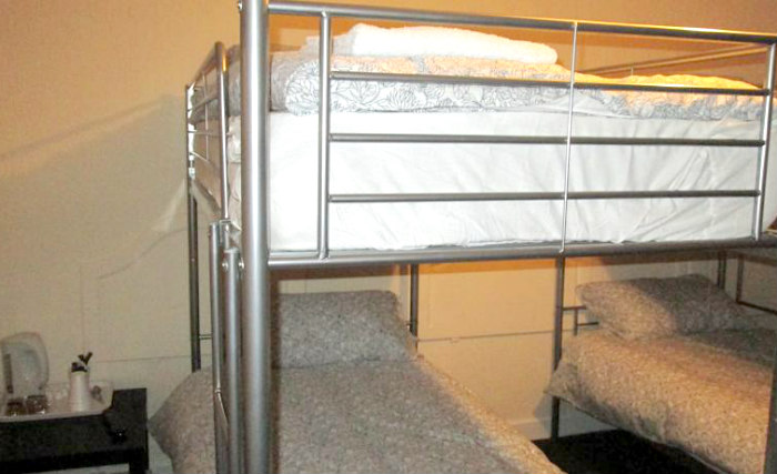 Save money by booking a bed in a shared dorm room