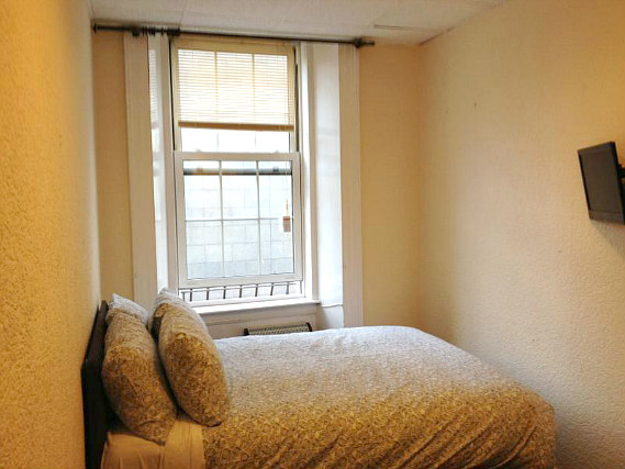 A typical double room at St Enoch Hotel