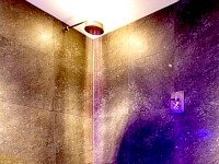 Relax and unwind in the modern bathrooms.