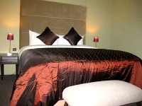 A typical double room at Axiom Park Hotel
