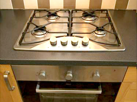 kitchen at Windmill Place Apartments