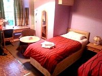 A typical room at Notting Hill Guest House